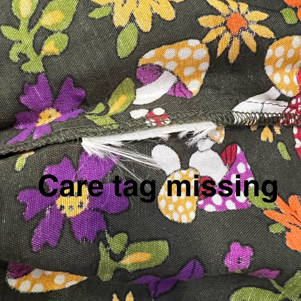 ModCloth Twee Mushroom Woodland Fairycore Dress Size 4 Literary Forest Flowers - Picture 8 of 8
